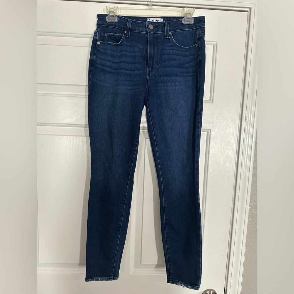 PAIGE Blue Skinny Jeans Modern Fit